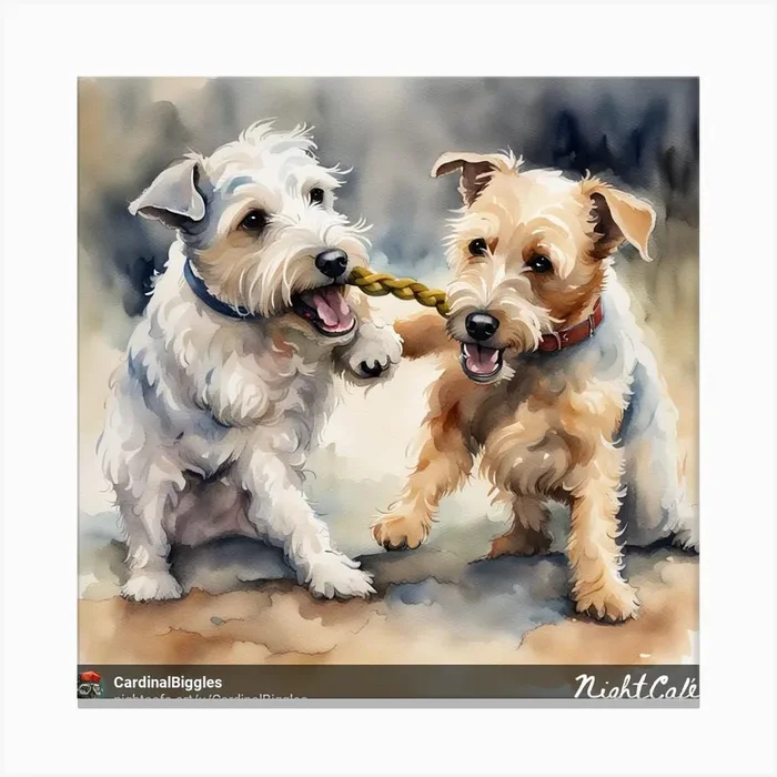 Mine! Canvas PrintC by CardinalBiggles