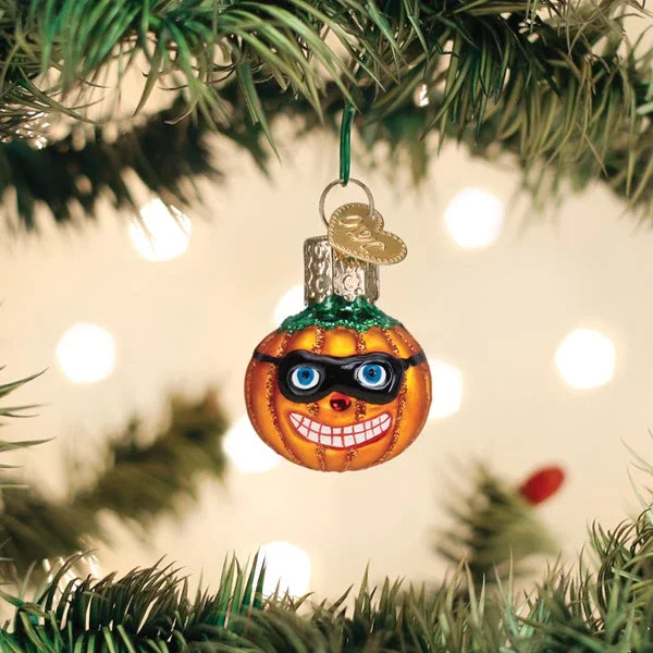 Mini Masked Jack O’lantern Ornament