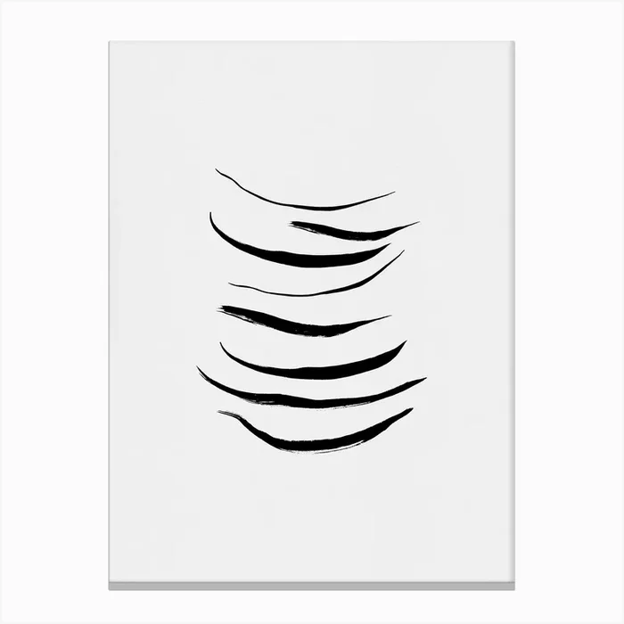 Minimalist Painting I Canvas Print by Orara Studio