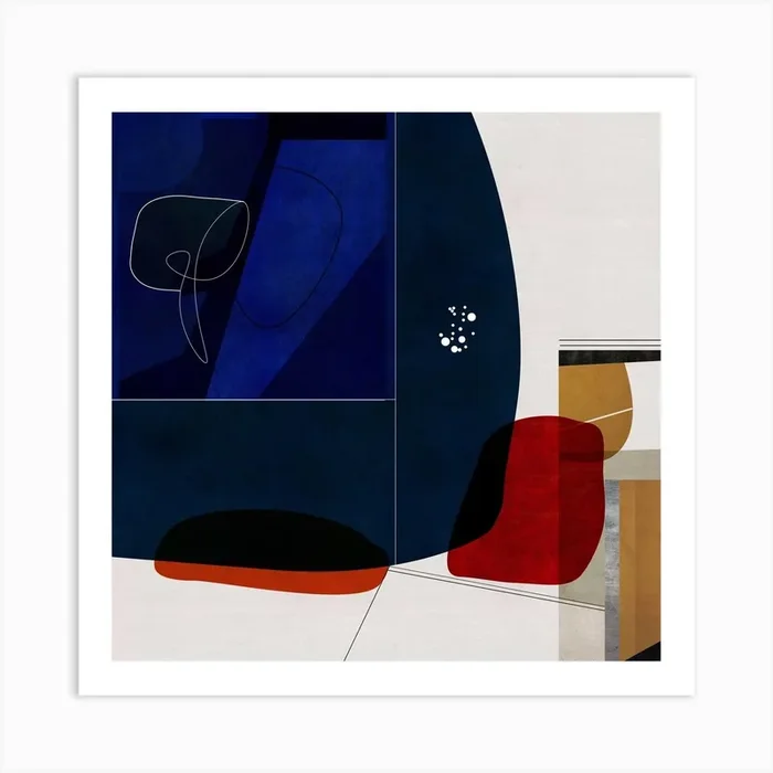 Modern Times Square Art Print by Roberto Moro