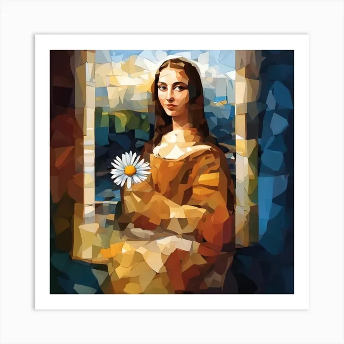 Mona Lisa Art Print by 2rare2find