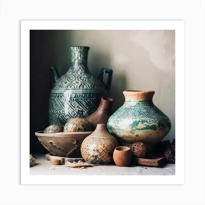 Moroccan Still Life No 11 Art Print by Treechild
