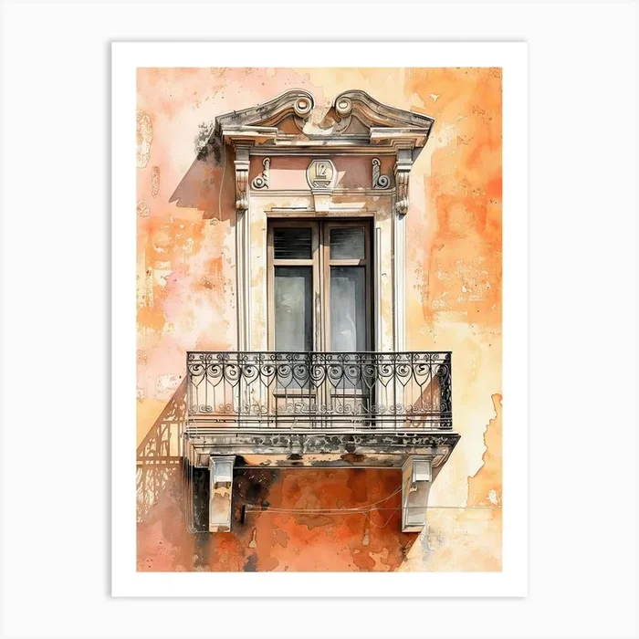 Naples Europe Travel Architecture 3 Art Print by Urban Vistas