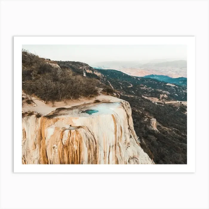 Oaxaca Hot Spring Art Print by Boheme At Home