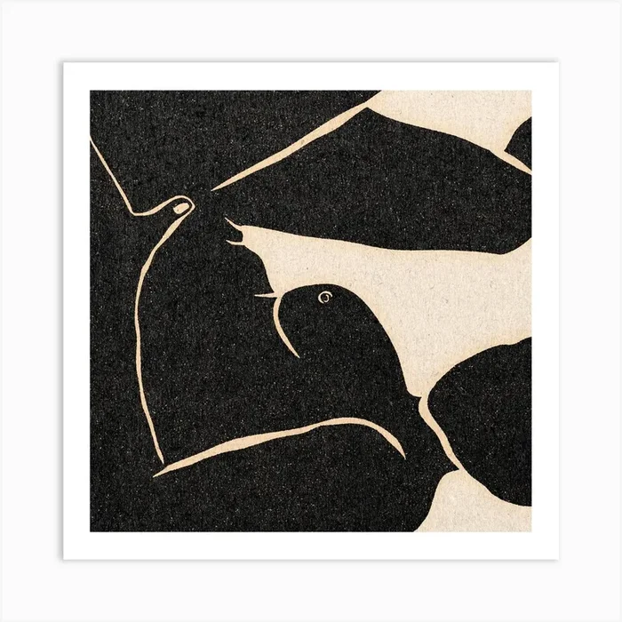 Odd Poses 2 Art Print by David Schmitt