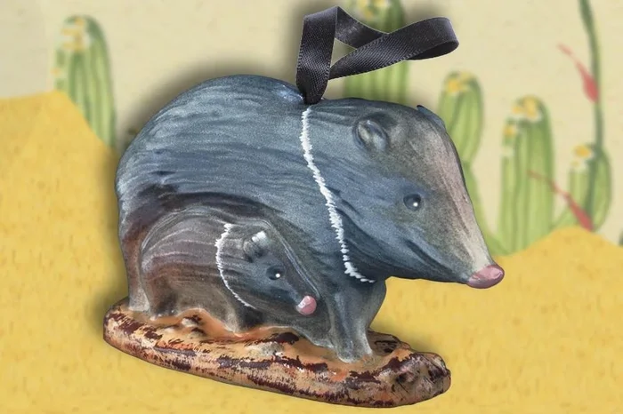 Ornament – Javelina Mother & Javelina Baby | 2019 Collectible
