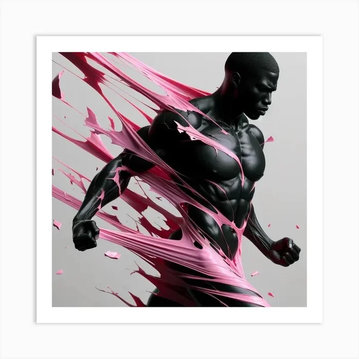 Paint Me Pink Art Print by eyecatchingkustomsbybee