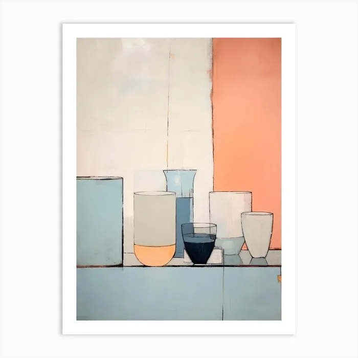 Pastel Still Life Art Print by Treechild