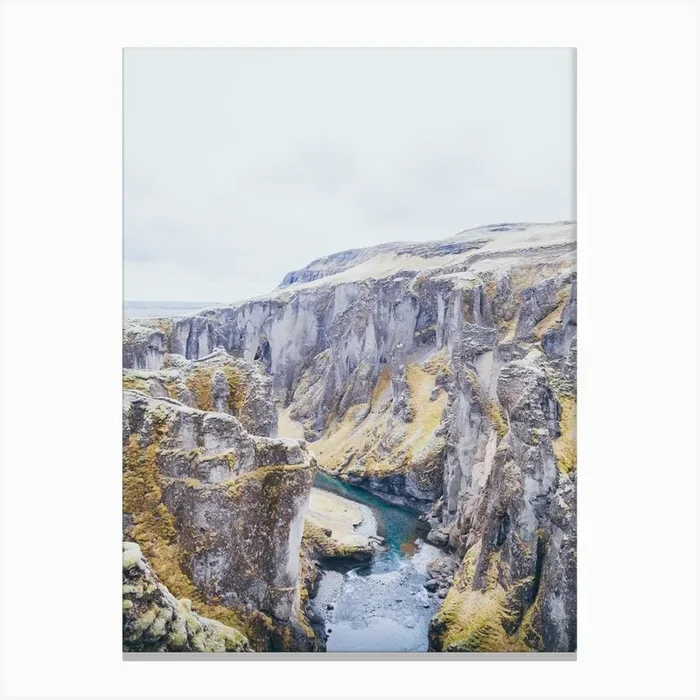 Peak Of Blue Canvas Print by Lindsey Erin