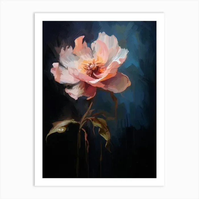 Peony Art Print by Shawn Conn Art