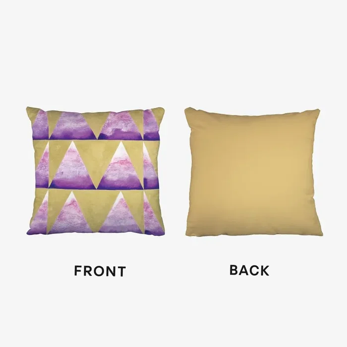 Pink Mountain Cushion by Gold Fever