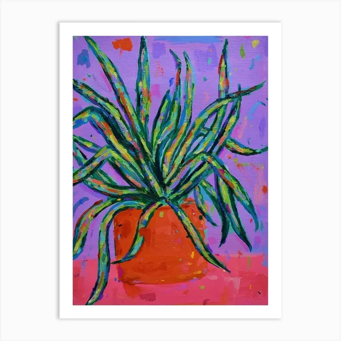 Plant Art Print by Dawn Underwood