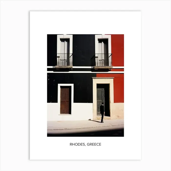 Poster Of Seville, Spain, Photography In Black And White 4 Art Print by Monochrome Vistas