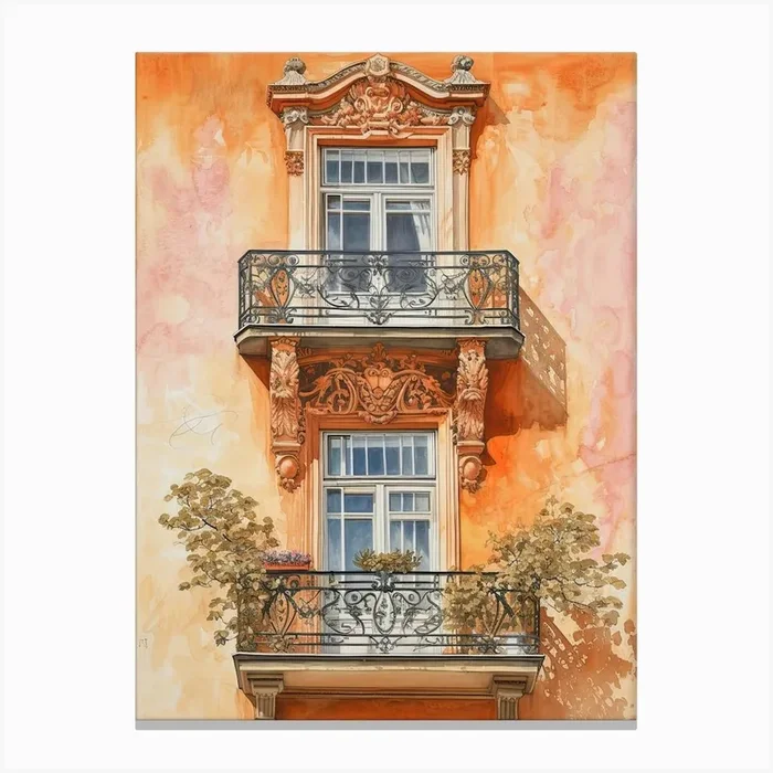 Prague Europe Travel Architecture 2 Canvas Print by Urban Vistas