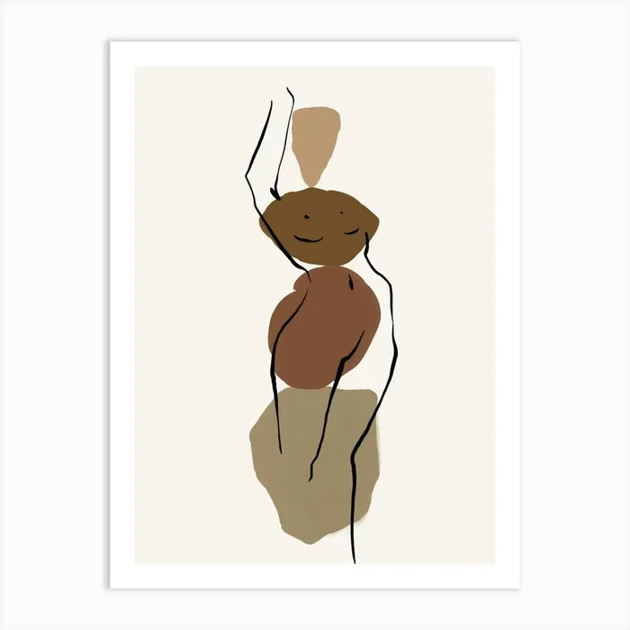 Pure forms no 3 Art Print by Treechild