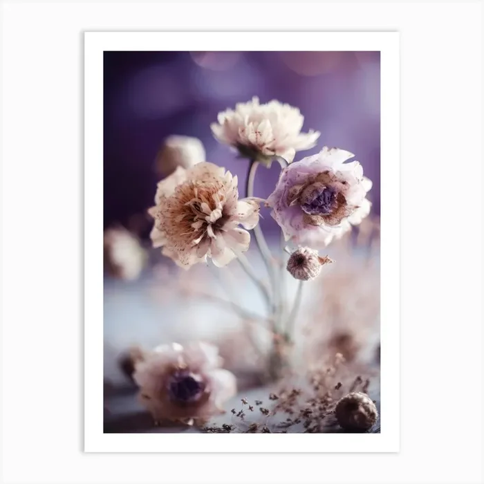 Purple Mood Art Print by Treechild