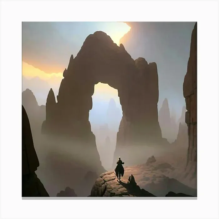 quest Canvas PrintC by CardinalBiggles