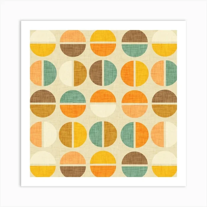 Rainbow 2 Square Art Print by Susana Costa