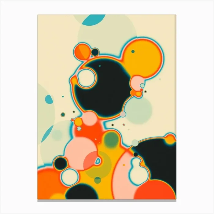 Reaction 2 Canvas Print by Jazzberry Blue