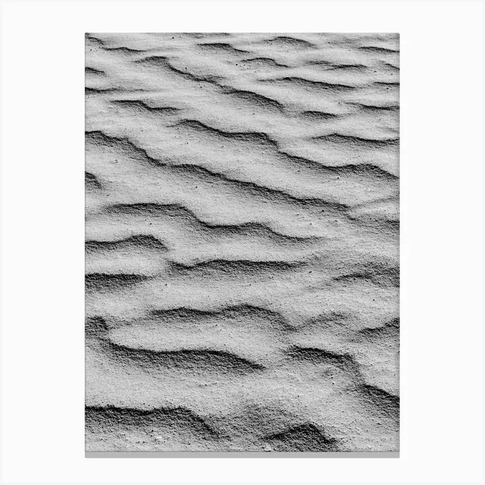 Sand Ripples Canvas Print by imagine