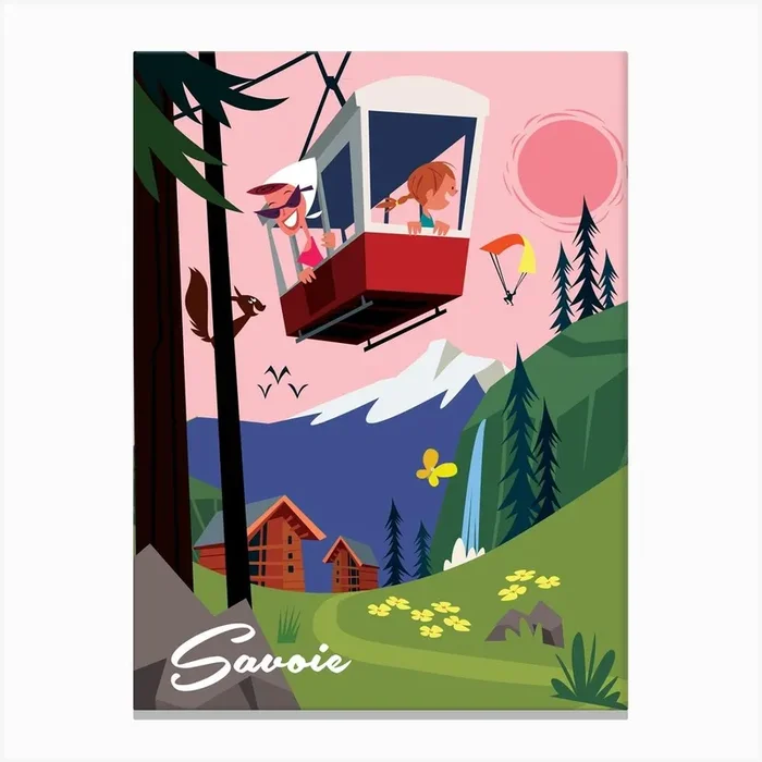 Savoie Canvas Print by Gary Godel