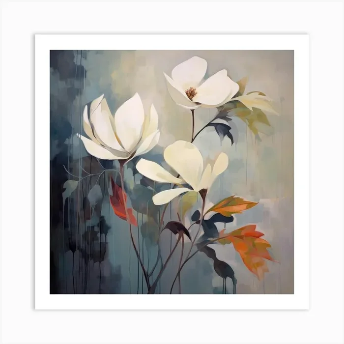 Scented Gardens 4 Art Print by LAZAR STUDIO