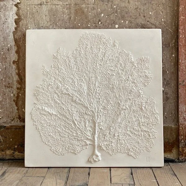 Sea Fan II Wall Plaque Sculpture