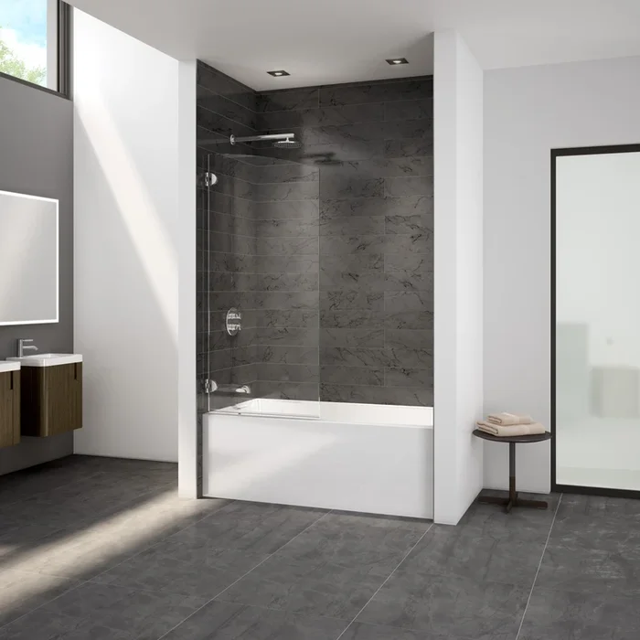 Select Solo Round top pivot tub panel