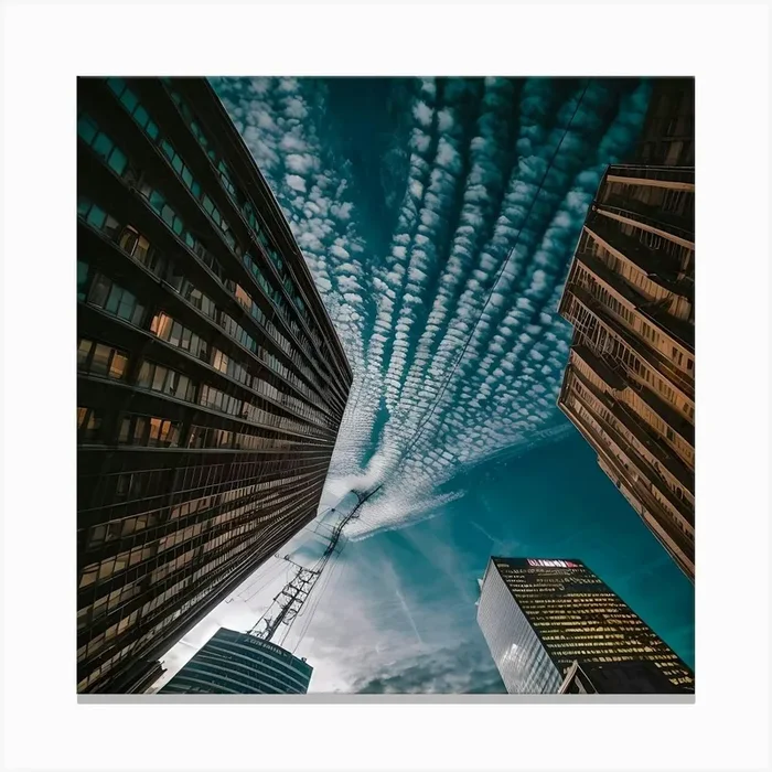 Skyscrapers Canvas PrintK by Kristina