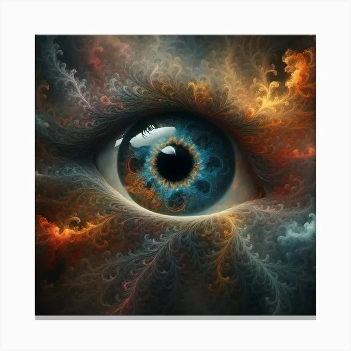 Smoke gets in my eyes Canvas PrintC by CardinalBiggles