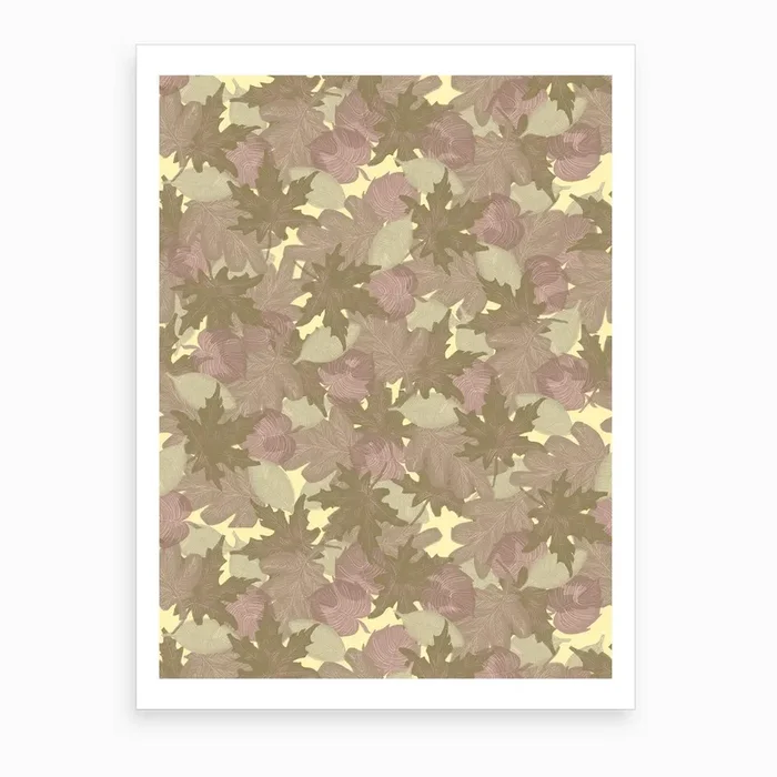 Soft Fall Art Print by DesigndN
