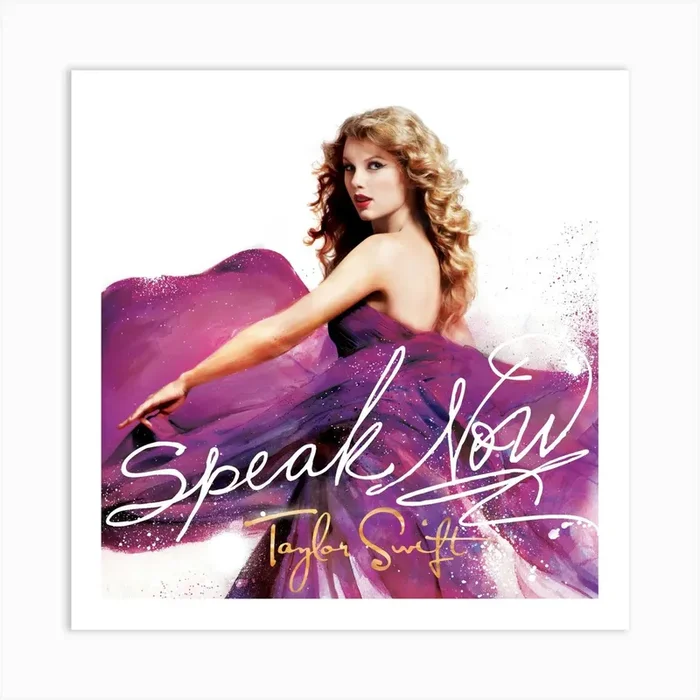 Speak Now by Taylor Swift Art Print by IslaNovella