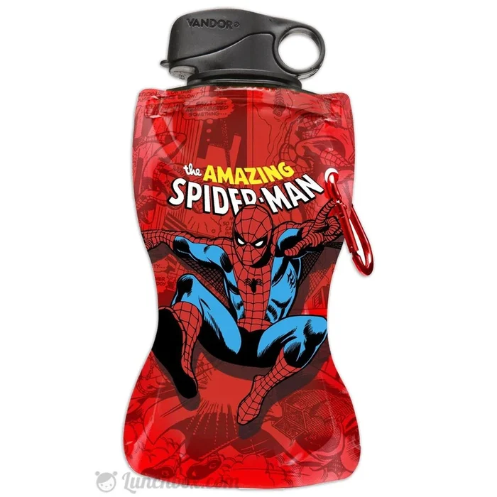 Spiderman Flexible Water Bottle