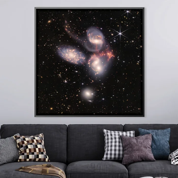 Stephan’s Quintet Canvas