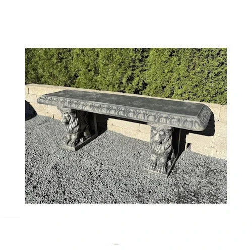 Straight Lion Bench