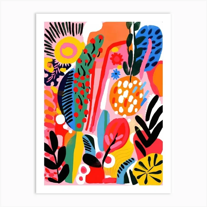 Summer Time No 3 1 Art Print by Treechild