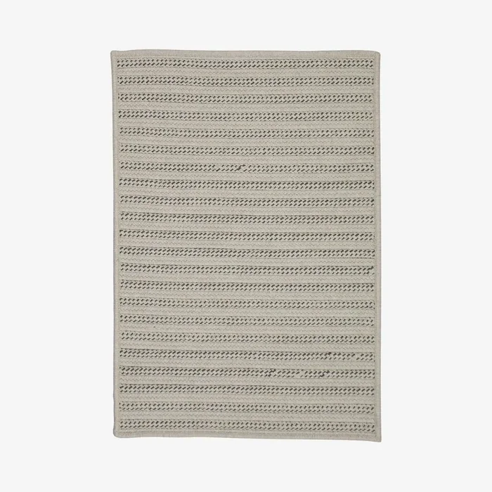 Sunbrella Booth Bay Area Rug – Granite by Colonial Mills