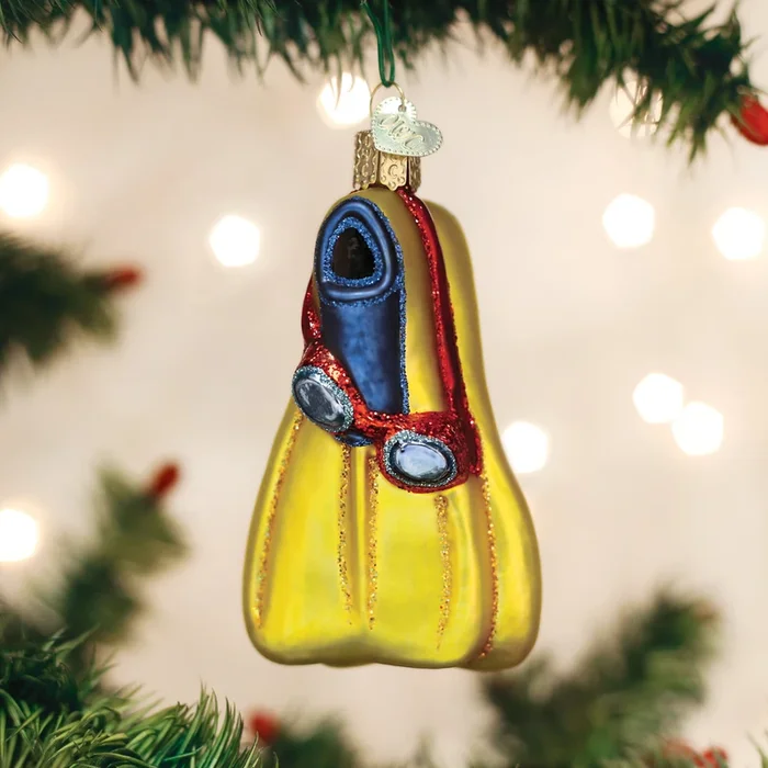 Swim Flippers Ornament