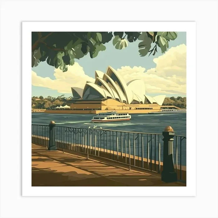 Sydney Opera House Art Art PrintS by Saiful