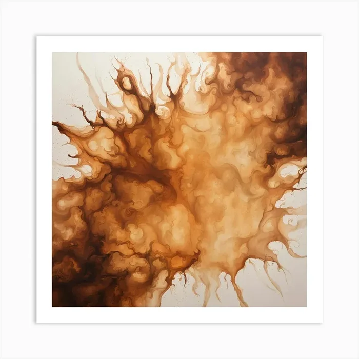 Tea Art 119 Art Print by Teatre