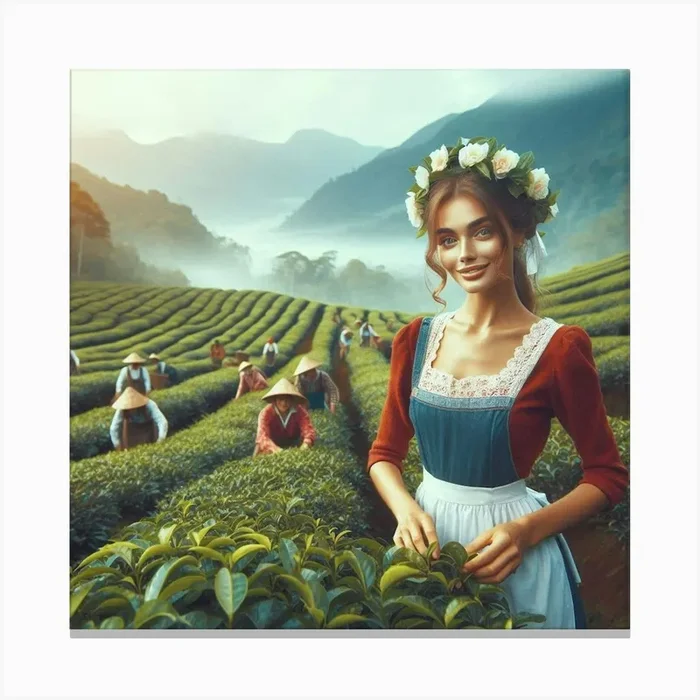 Tea Art 293 Canvas Print by Teatre