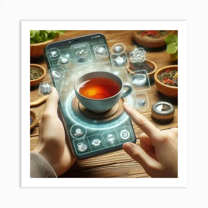 Tea Art 351 Art Print by Teatre