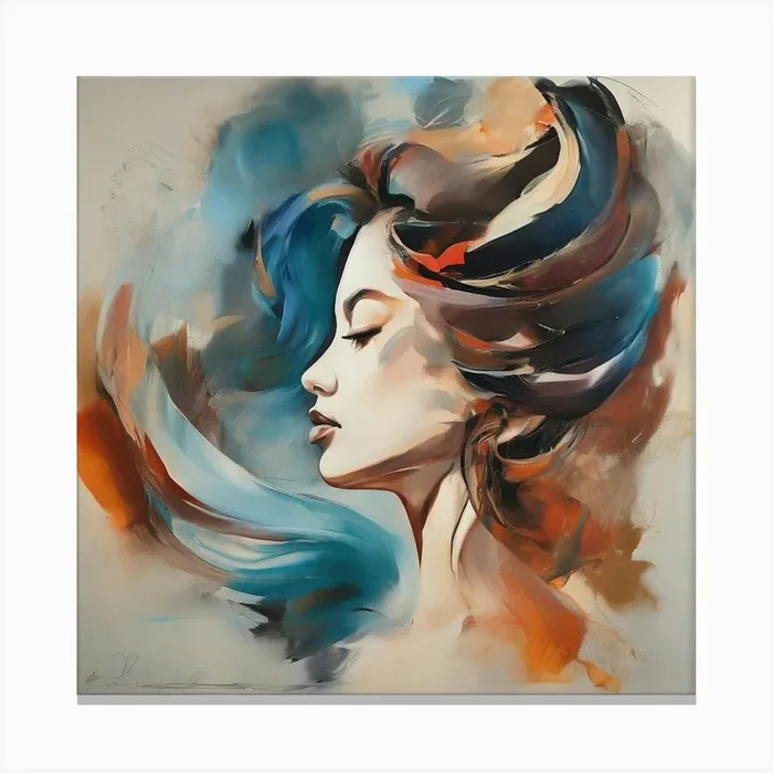 The Beauty Canvas PrintA by AliBongo