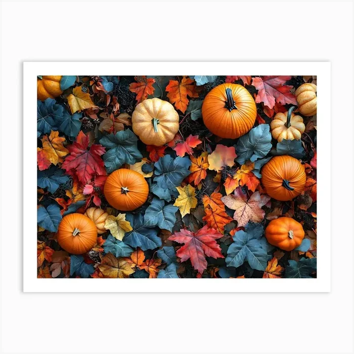 The Pumpkin Harvest 21 Art PrintSC by S.K. Coghlan