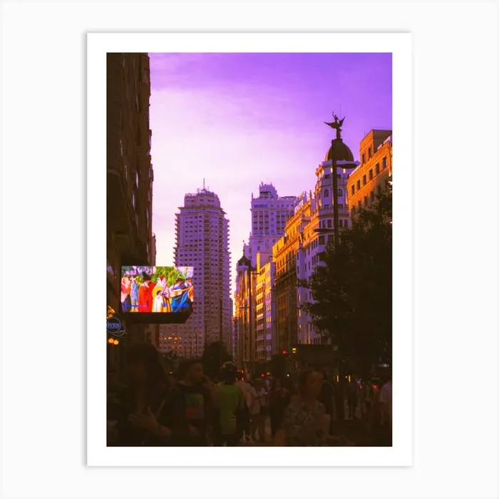 The sky is pink Art PrintTC by The Chill Psycho