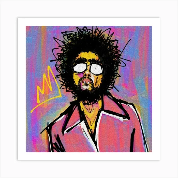 Thriller Bruno Mars Art Print by Jonas