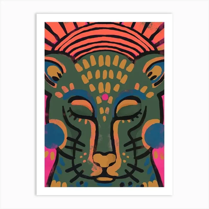 Tiger Art Print by Treechild