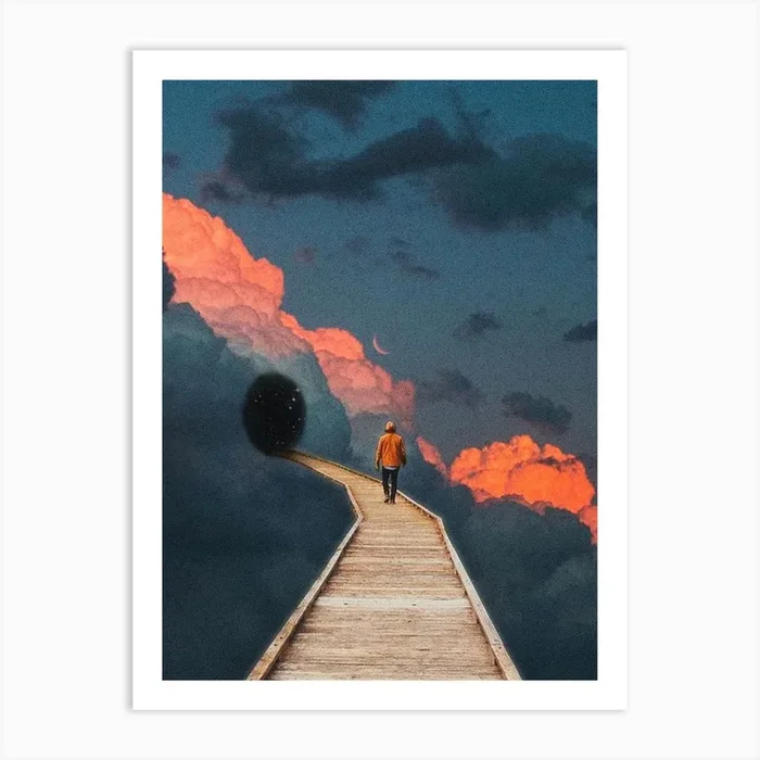 To The Unknown Art PrintS by siick_mood