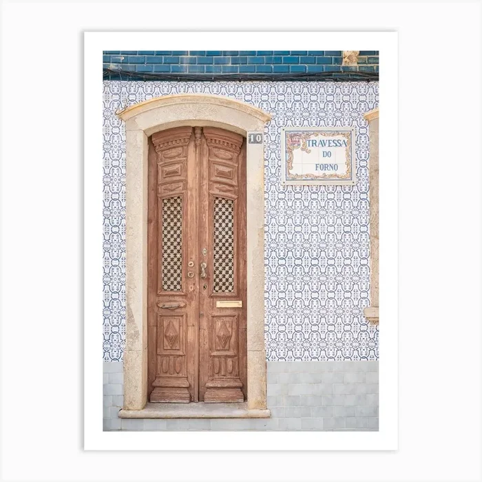 Travessa Do Forno Art Print by Henrike Schenk