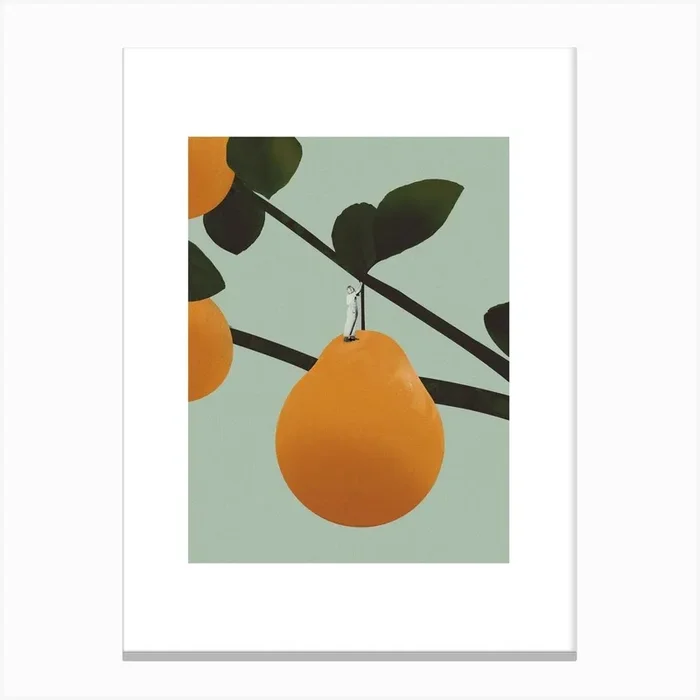 Tree Decoration Canvas Print by Maarten Léon